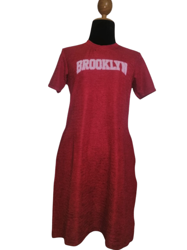 brooklyn vibes casual midi dress
