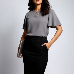 LuxeDevo Elegant Keyhole TOP