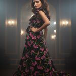 tropical bloom maxi dress