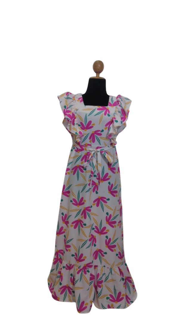 floral fiesta maxi dress